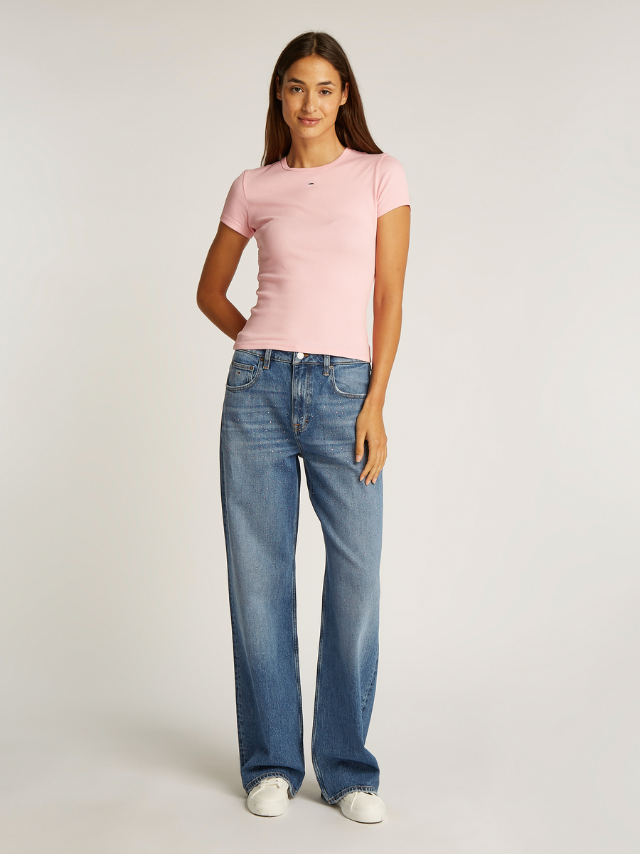 Broek van het merk Tommy Jeans in het Blauw