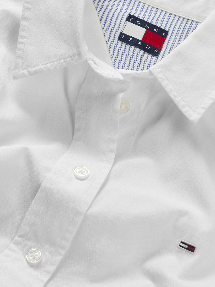 Hemd van het merk Tommy Jeans in het Ecru