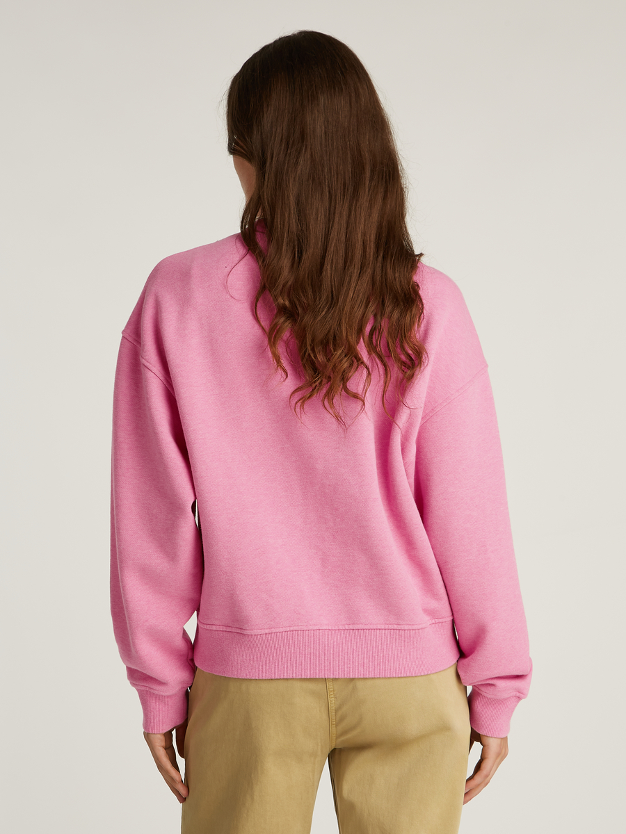 Pull van het merk Tommy Jeans in het Roze