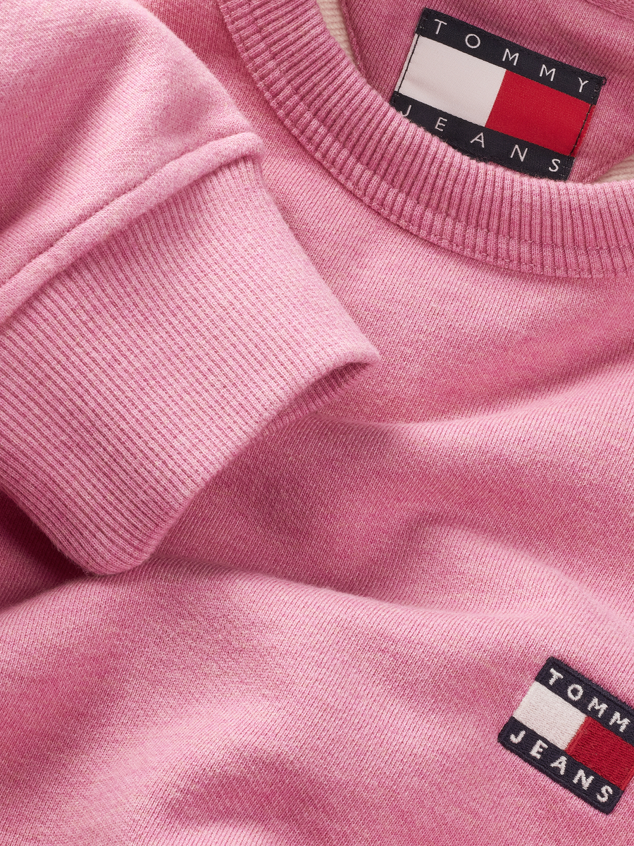 Pull van het merk Tommy Jeans in het Roze