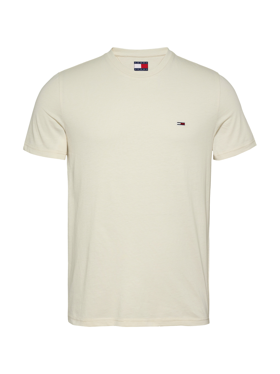 T-shirt van het merk Tommy Jeans in het Beige