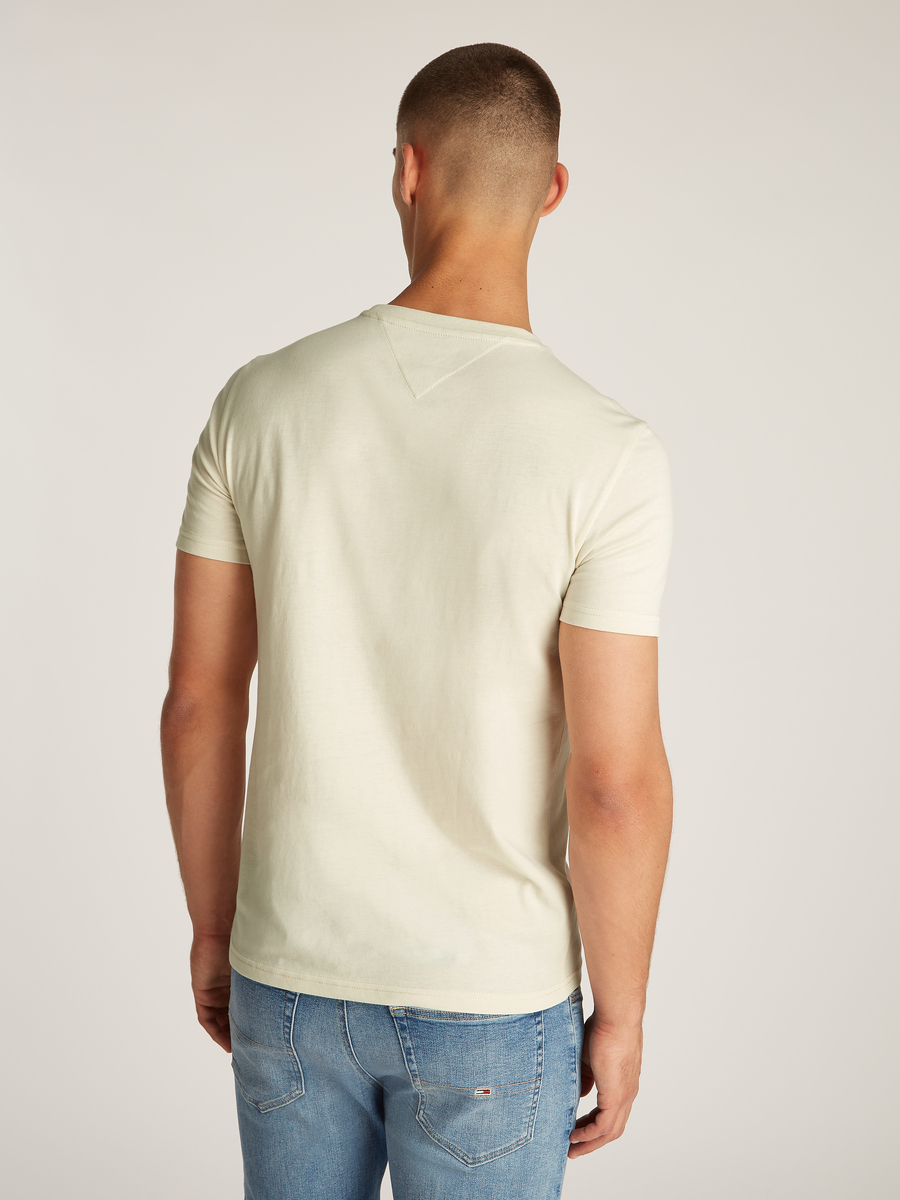 T-shirt van het merk Tommy Jeans in het Beige