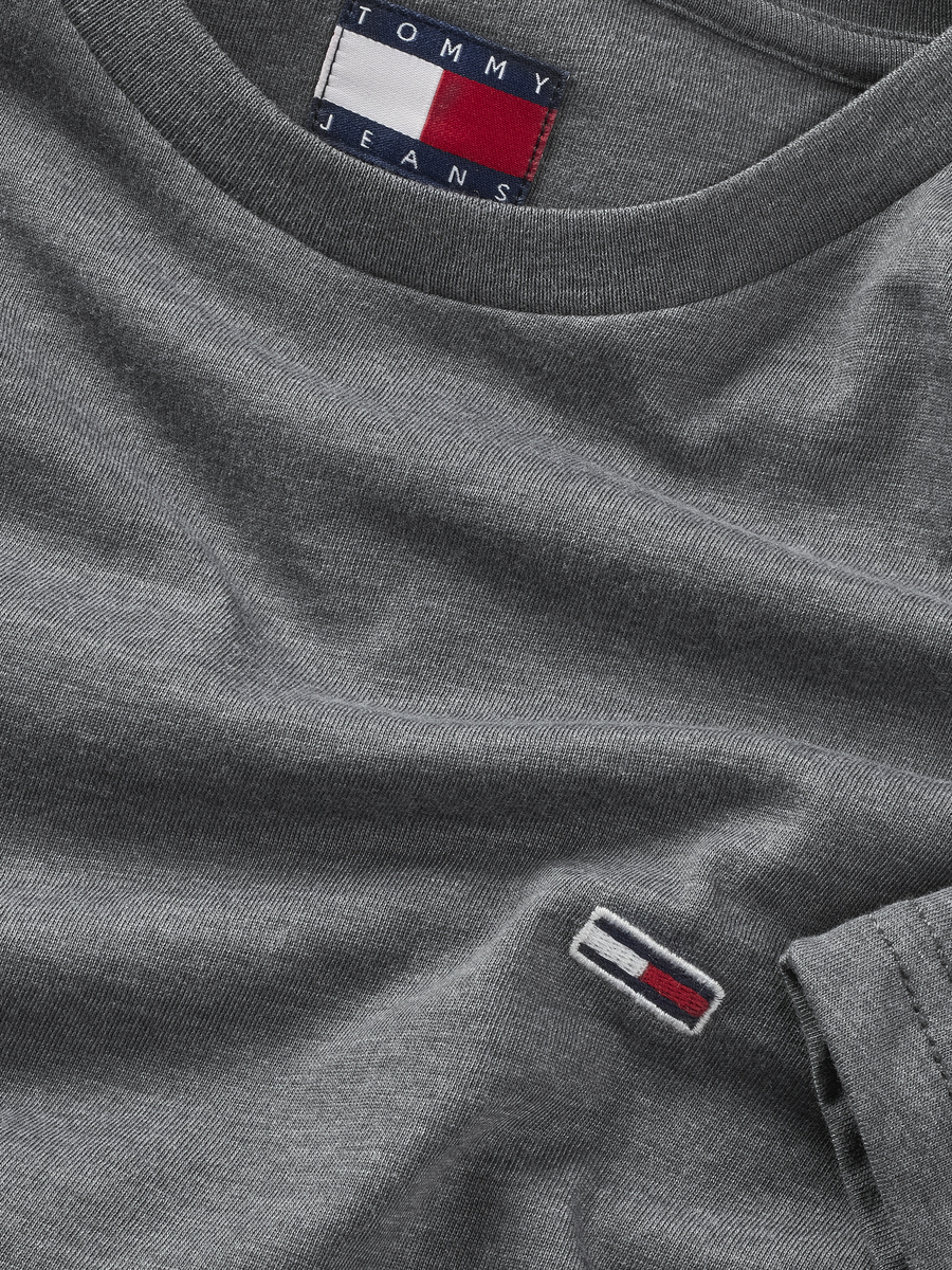 T-shirt van het merk Tommy Jeans in het Grijs