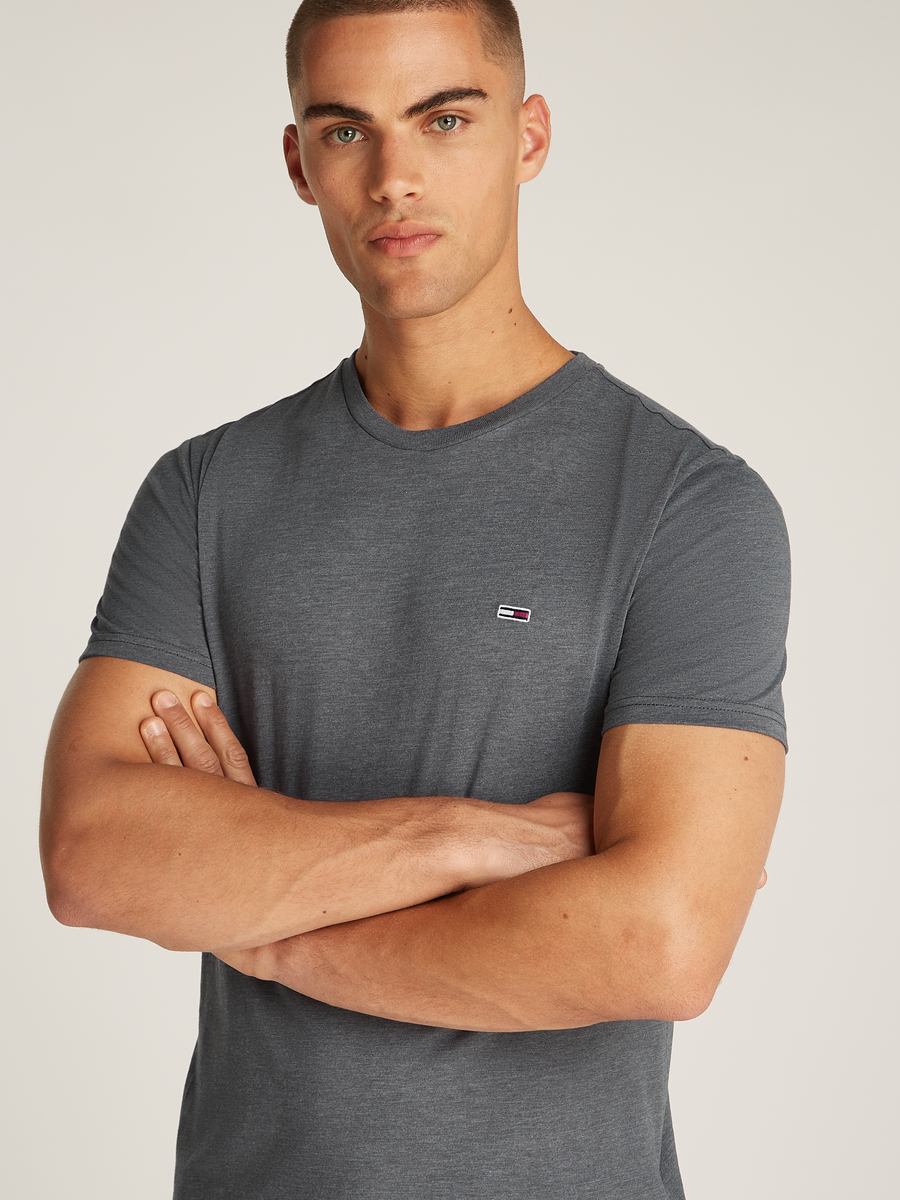 T-shirt van het merk Tommy Jeans in het Grijs