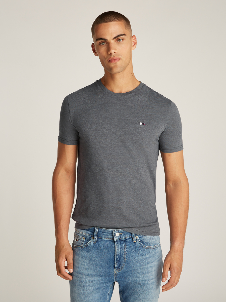 T-shirt van het merk Tommy Jeans in het Grijs