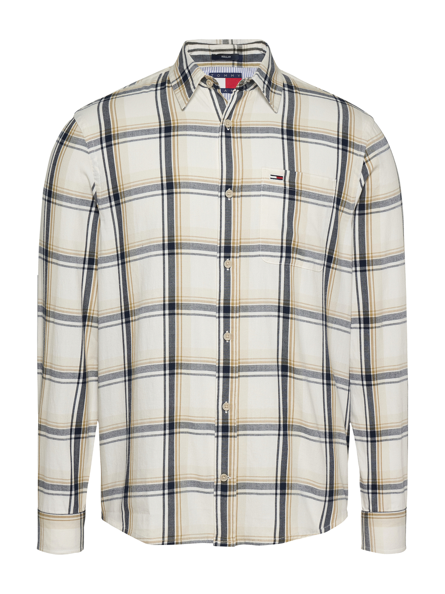Hemd van het merk Tommy Jeans in het Beige