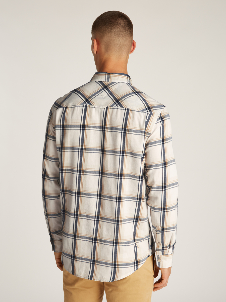 Hemd van het merk Tommy Jeans in het Beige