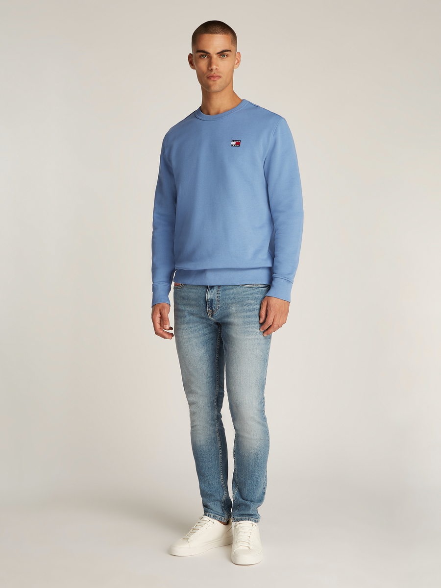 Sweater van het merk Tommy Jeans in het Blauw