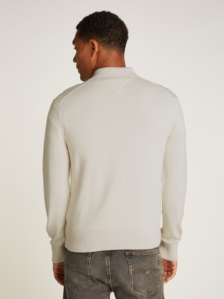 Polo van het merk Tommy Jeans in het Beige
