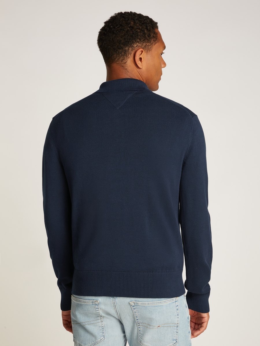 Polo van het merk Tommy Jeans in het Marine