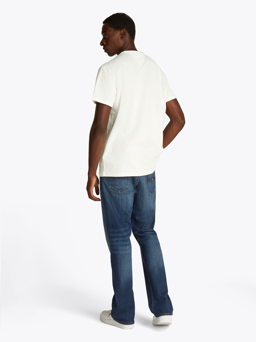 T-shirt van het merk Tommy Jeans in het Ecru