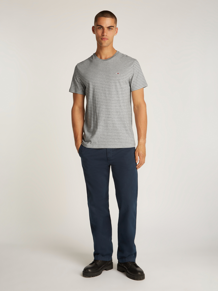T-shirt van het merk Tommy Jeans in het Grijs