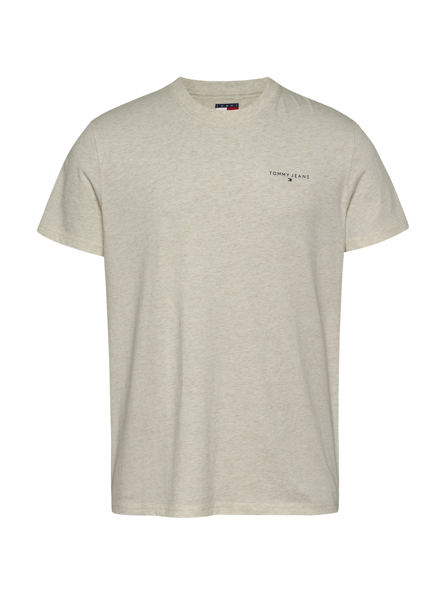 T-shirt van het merk Tommy Jeans in het Ecru