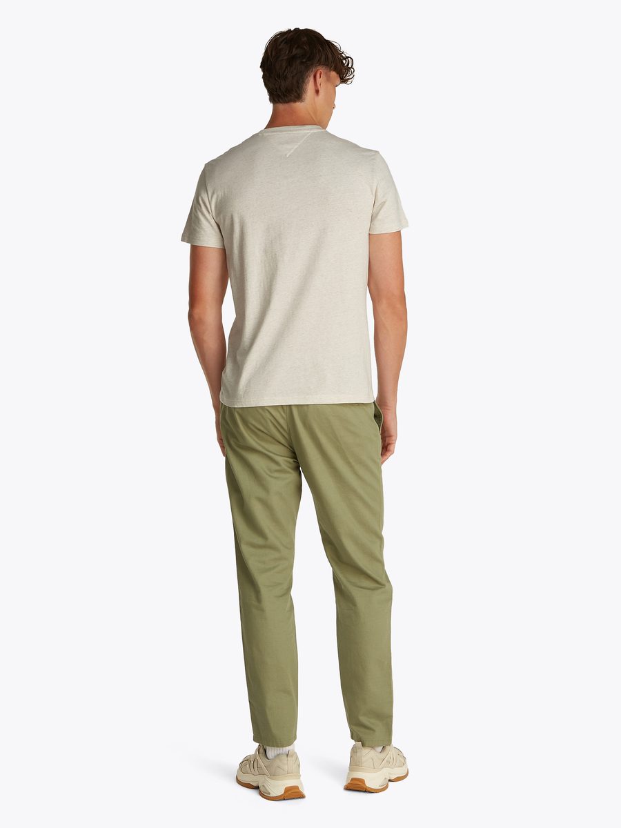 T-shirt van het merk Tommy Jeans in het Ecru