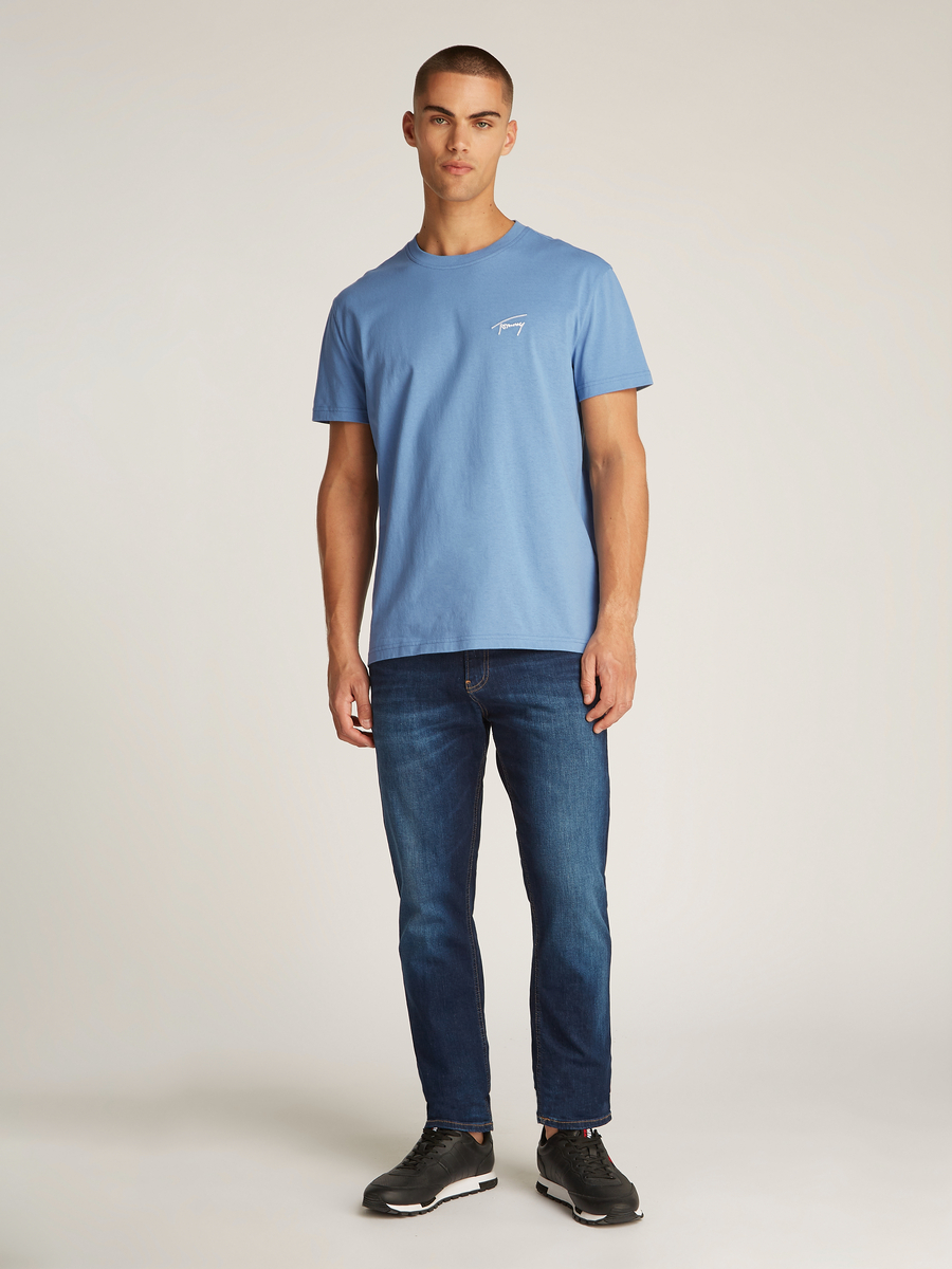 T-shirt van het merk Tommy Jeans in het Blauw