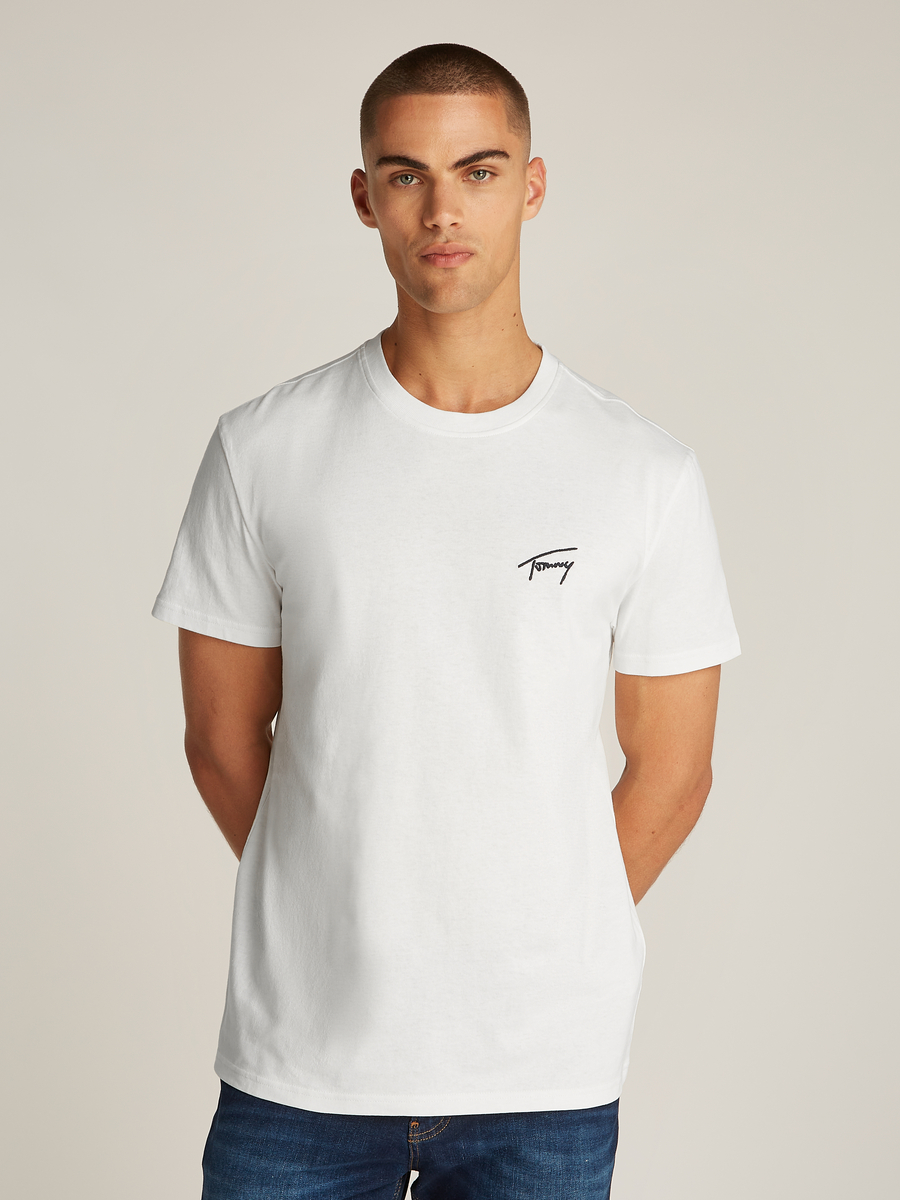 T-shirt van het merk Tommy Jeans in het Ecru