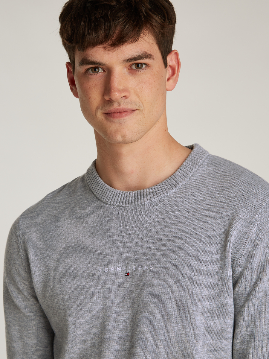 Pull van het merk Tommy Jeans in het Grijs