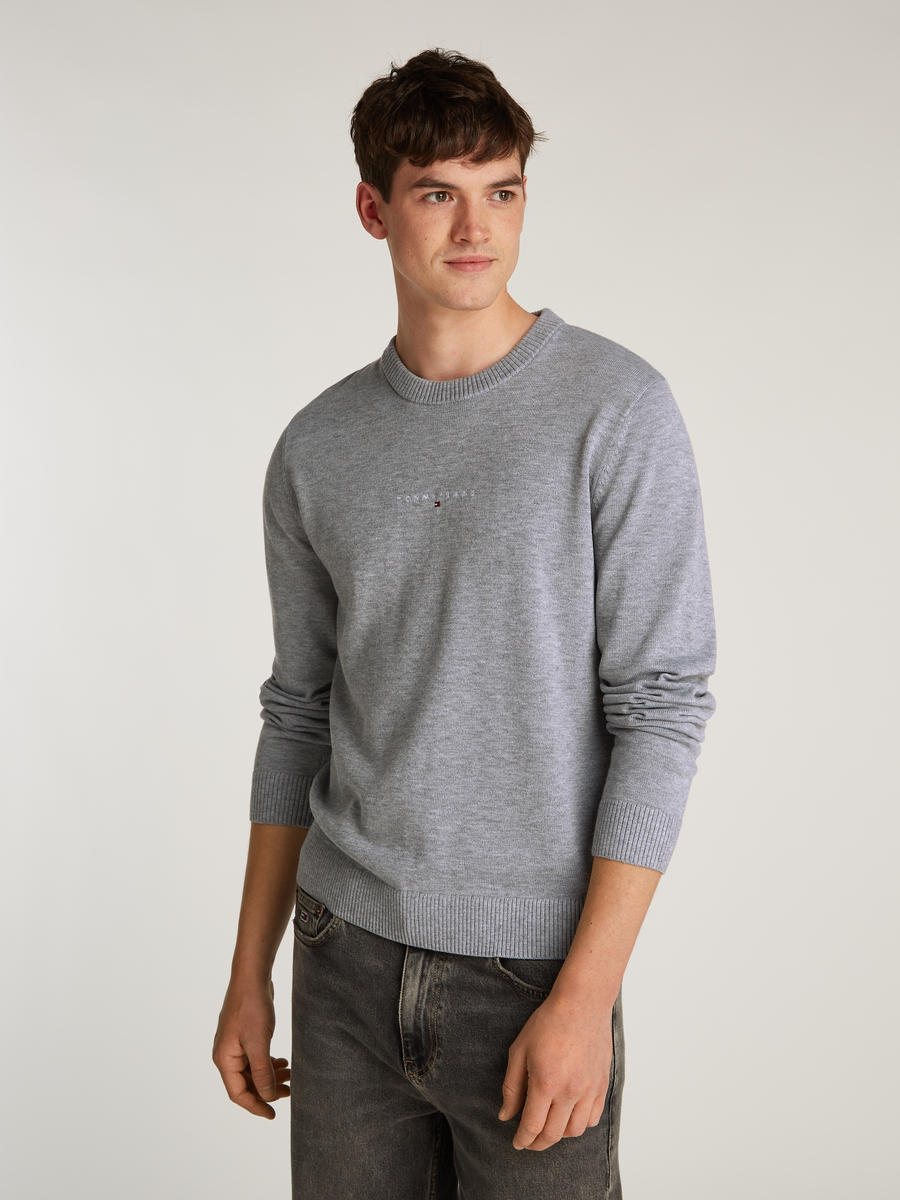Pull van het merk Tommy Jeans in het Grijs