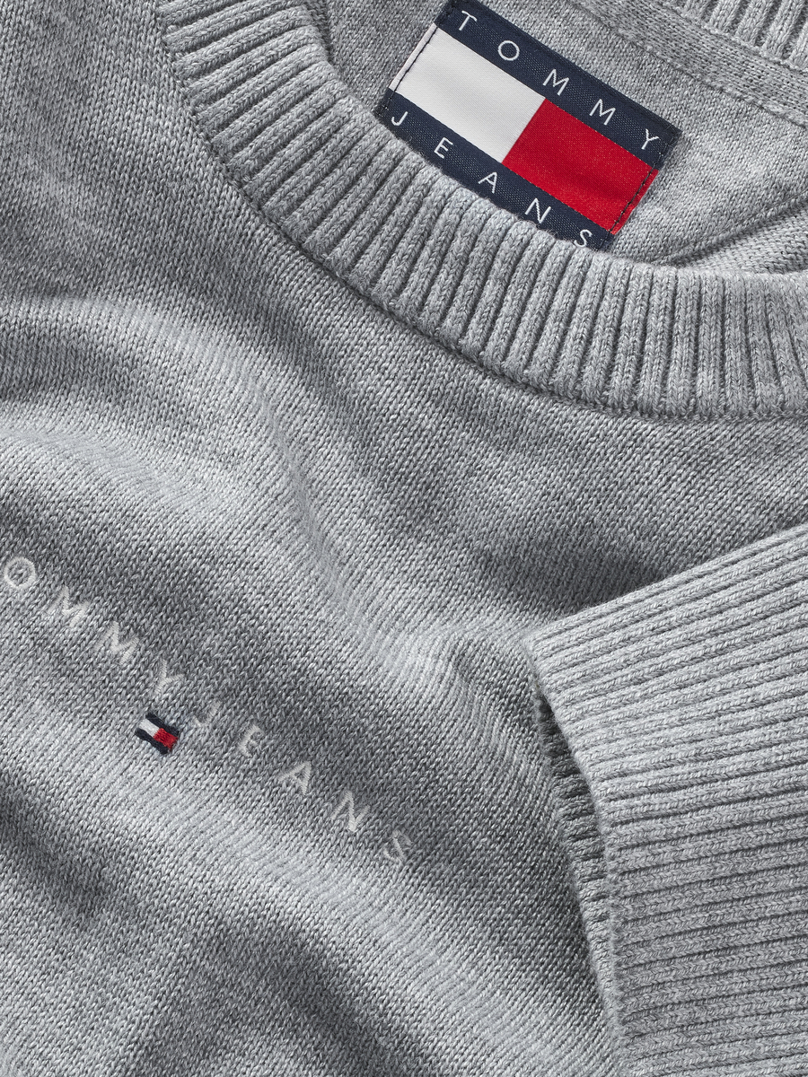 Pull van het merk Tommy Jeans in het Grijs