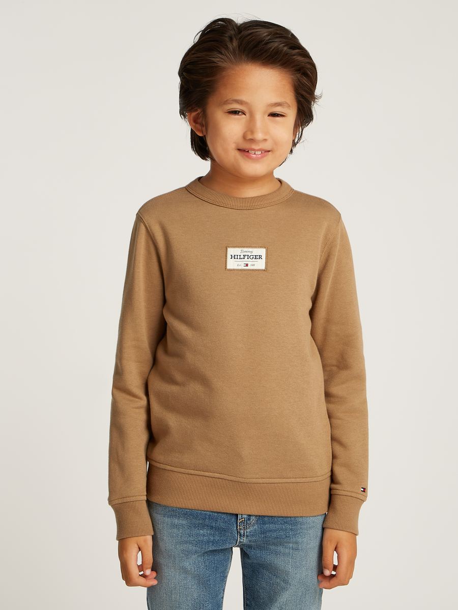 Sweater van het merk Tommy Jeans in het Bruin