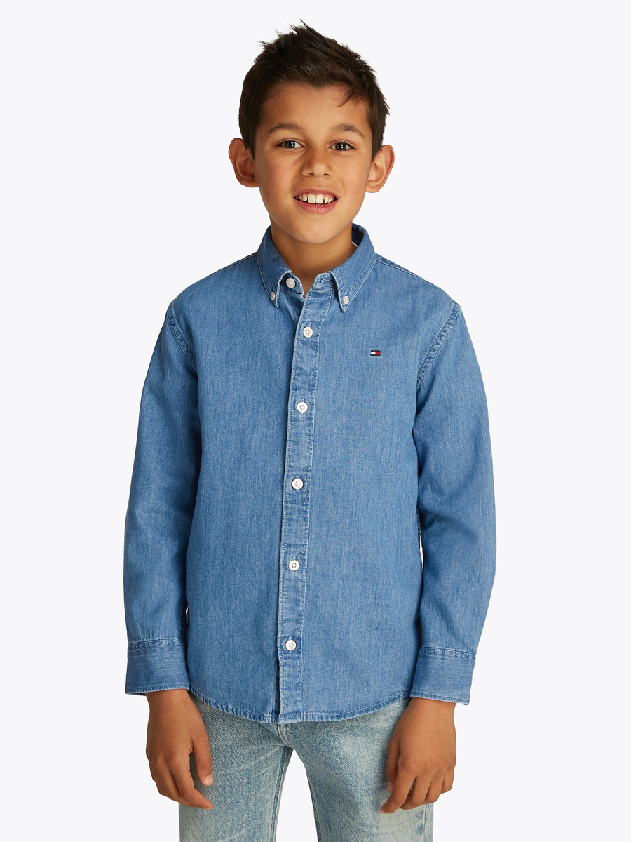 Hemd van het merk Tommy Jeans in het Blauw