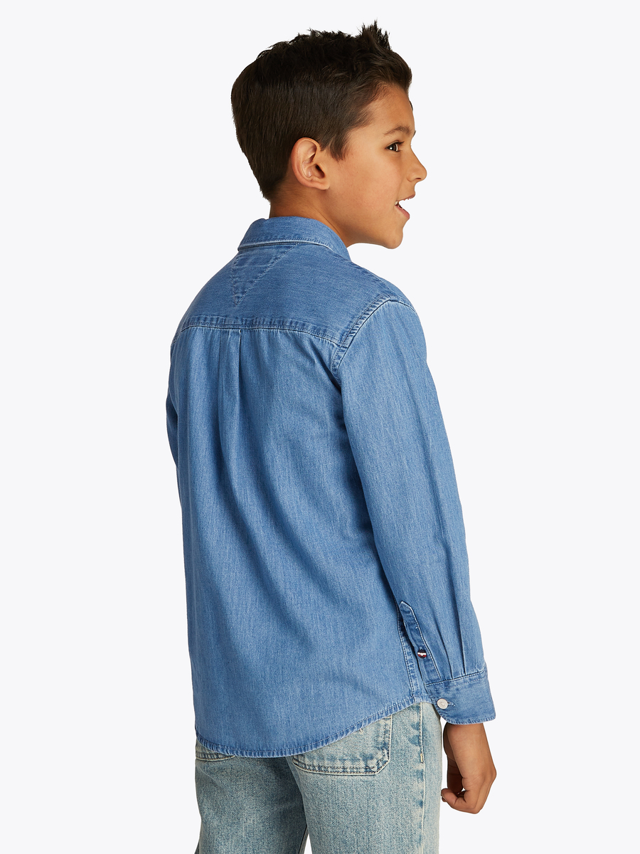 Hemd van het merk Tommy Jeans in het Blauw