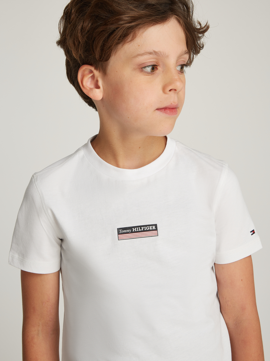 T-shirt van het merk Tommy Jeans in het Wit