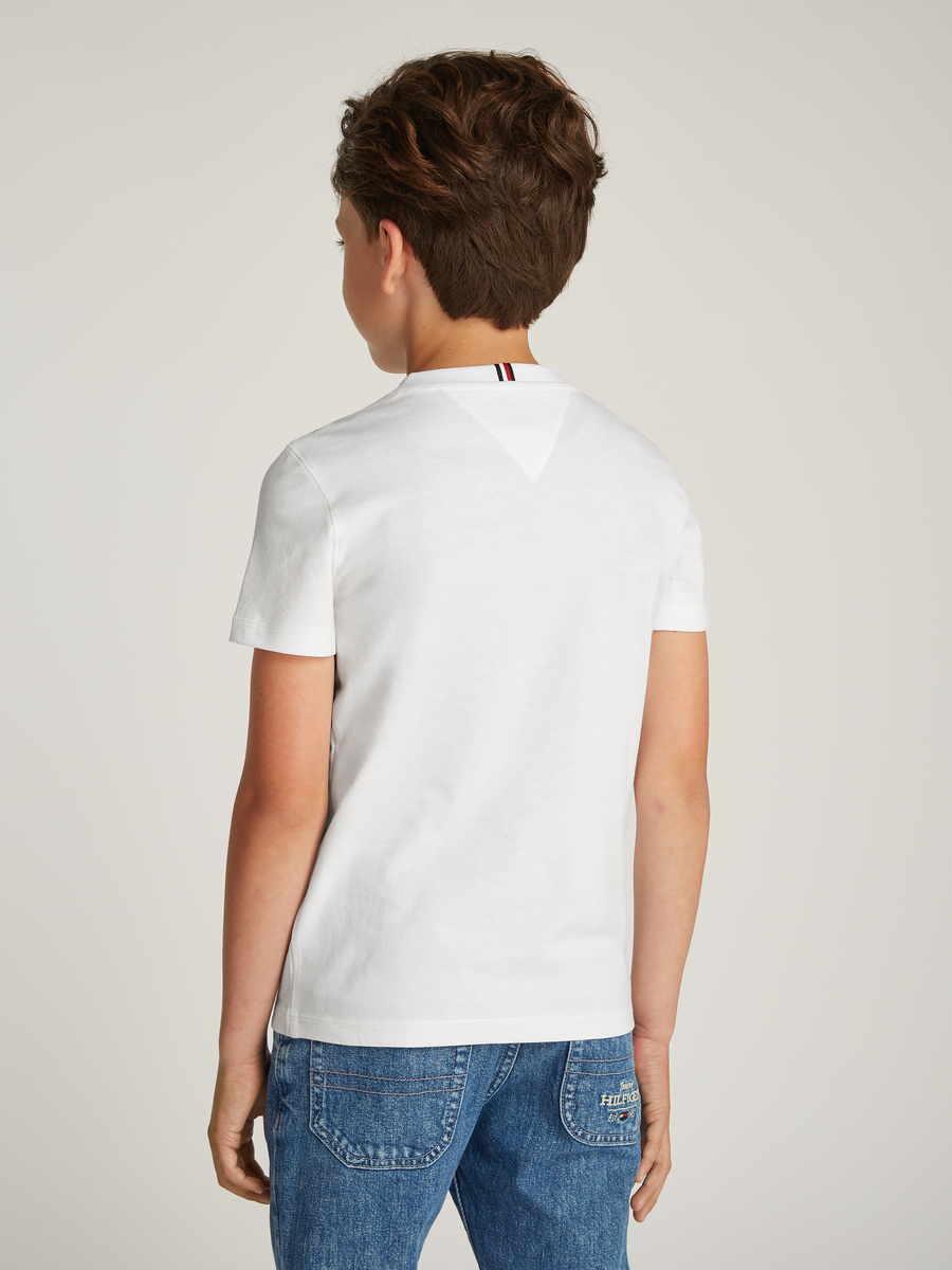 T-shirt van het merk Tommy Jeans in het Wit