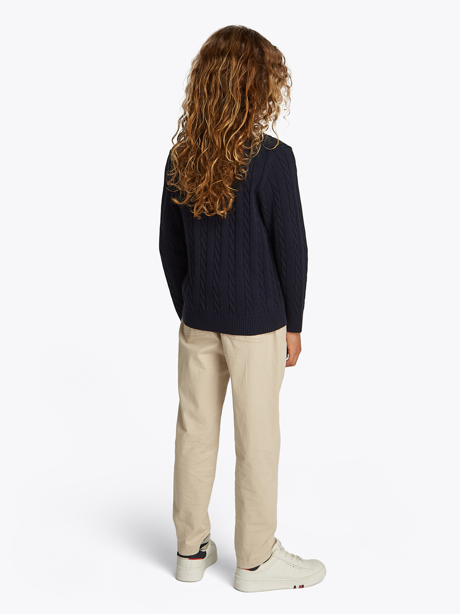 Broek van het merk Tommy Jeans in het Beige