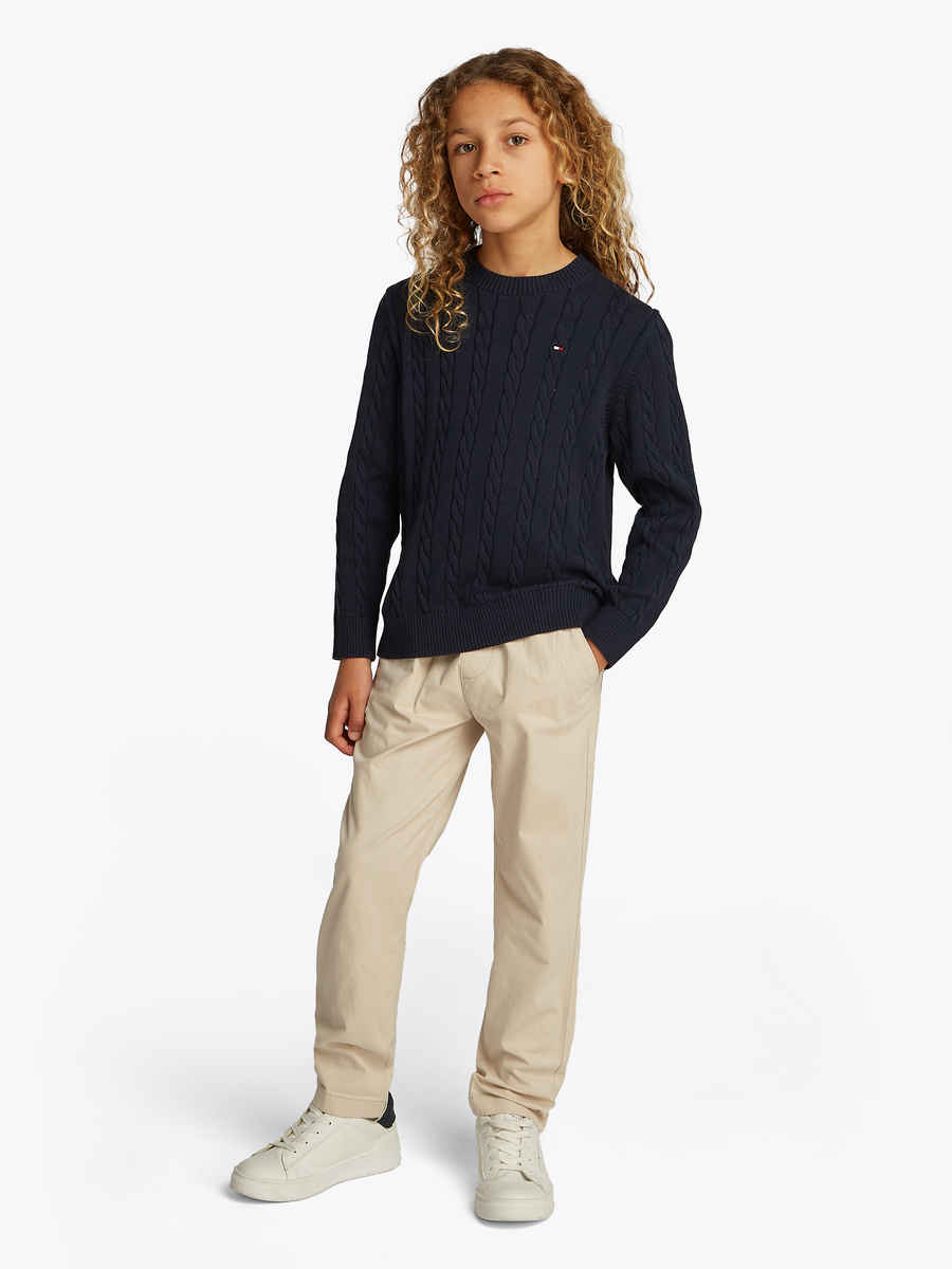 Broek van het merk Tommy Jeans in het Beige