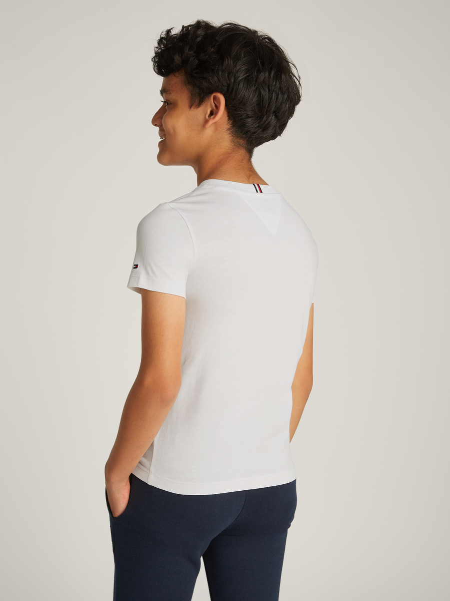 T-shirt van het merk Tommy Jeans in het Wit
