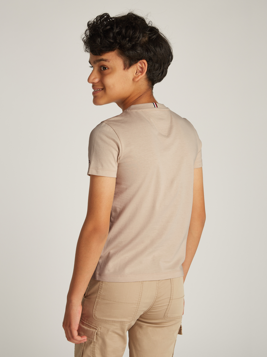 T-shirt van het merk Tommy Jeans in het Beige