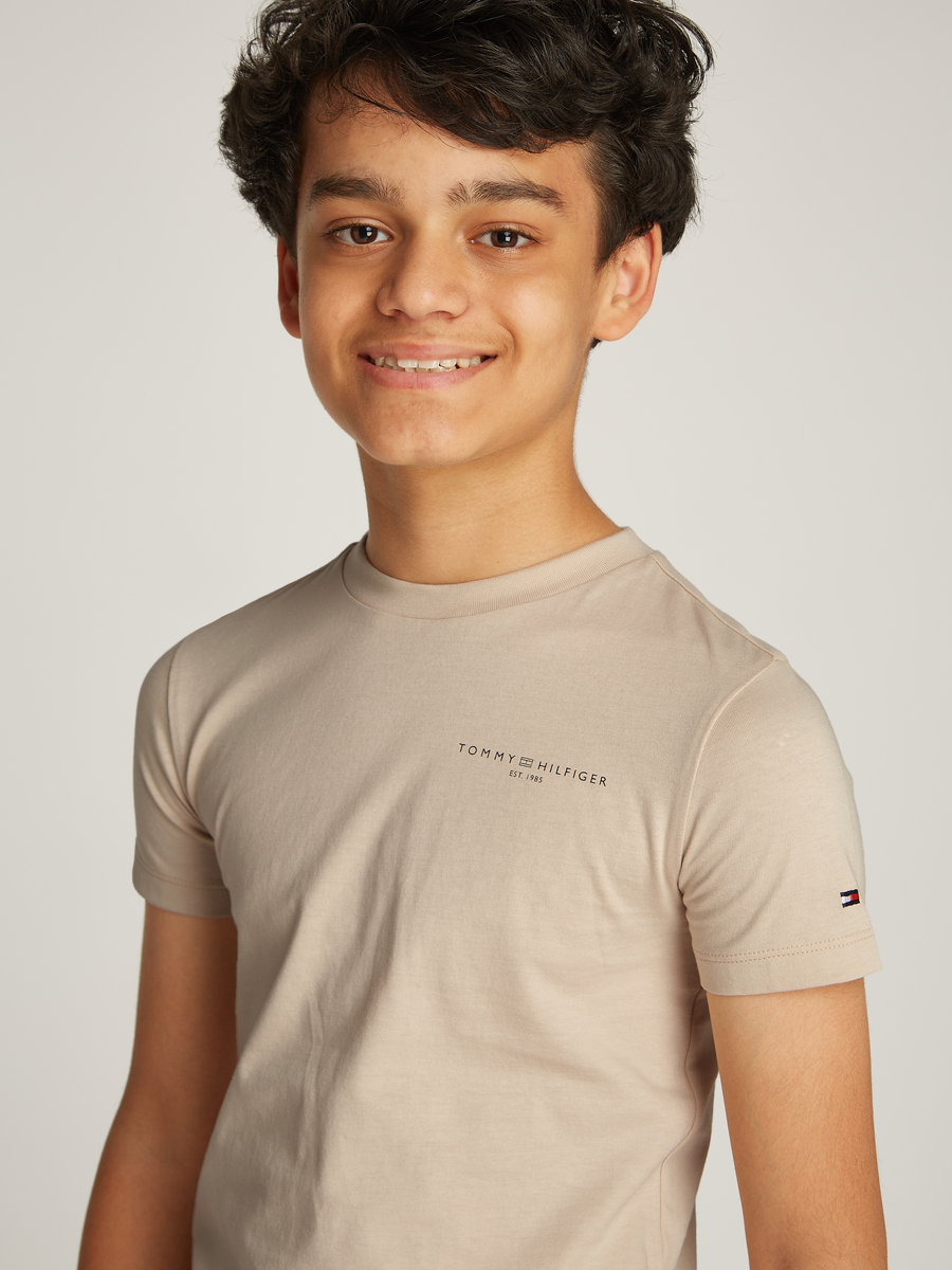 T-shirt van het merk Tommy Jeans in het Beige