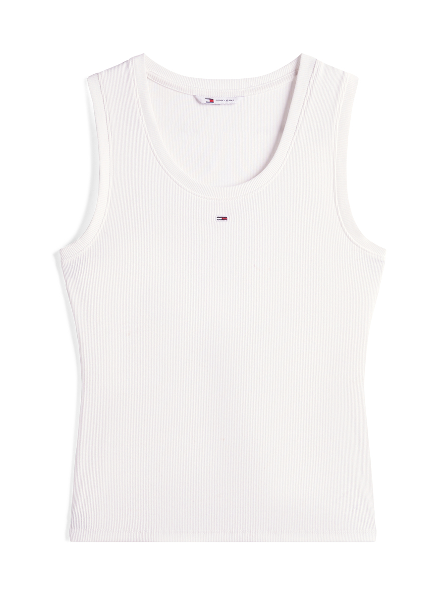Top van het merk Tommy Jeans in het Ecru