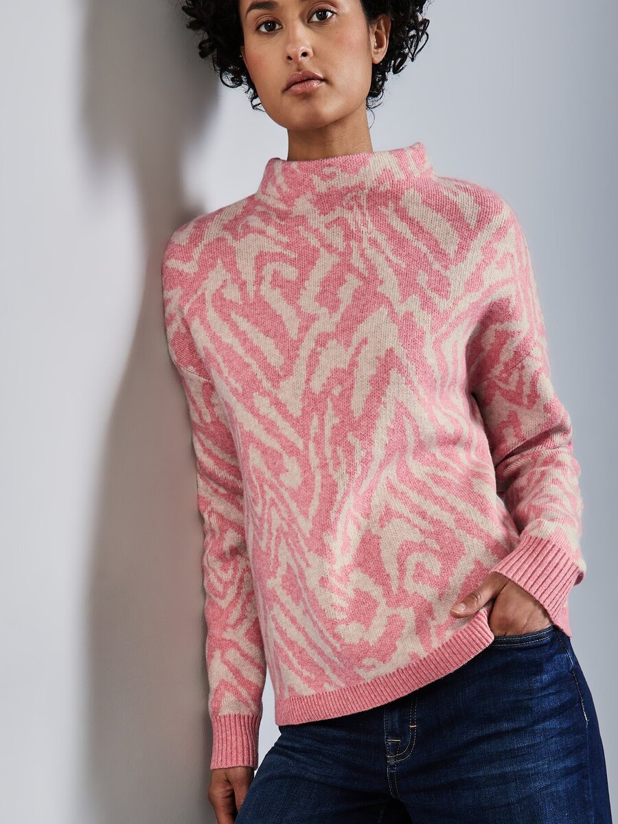 Pull van het merk Street One in het Roze