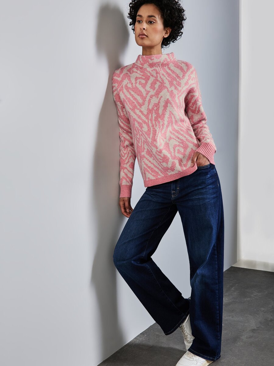 Pull van het merk Street One in het Roze