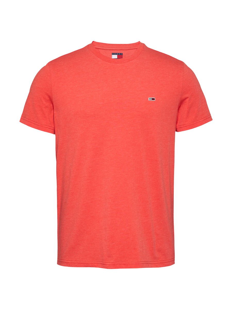 T-shirt van het merk Tommy Jeans in het Rood
