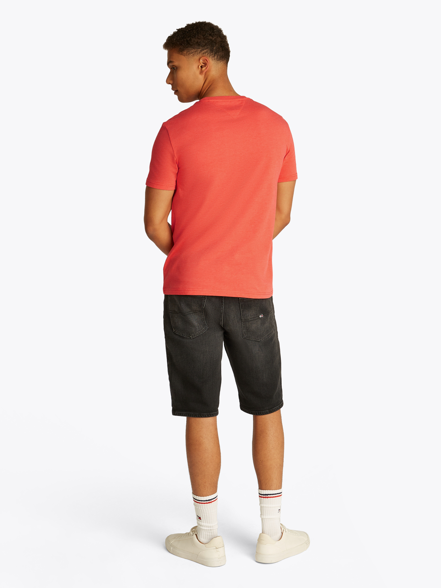 T-shirt van het merk Tommy Jeans in het Rood
