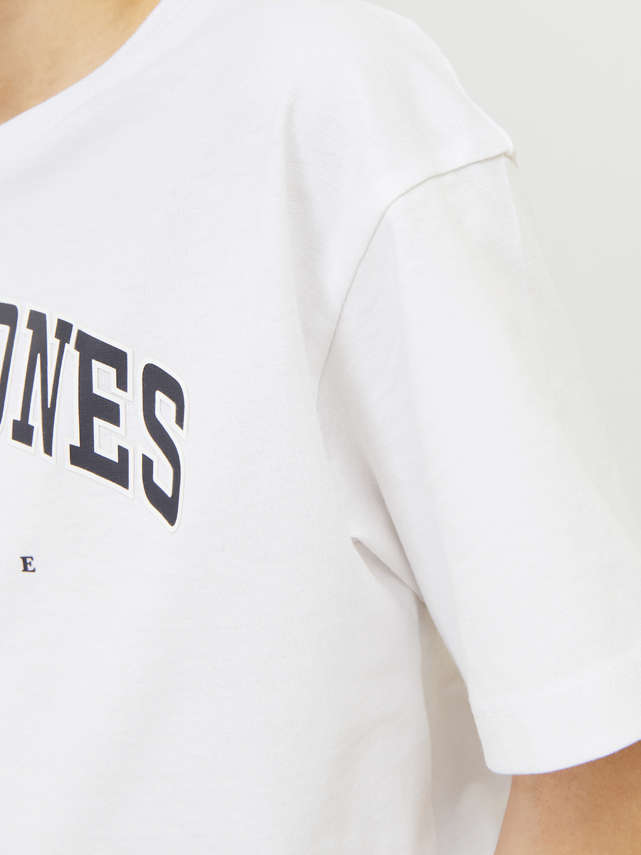 T-shirt van het merk Jack & Jones Junior in het Wit