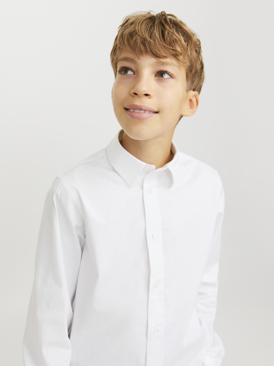 Hemd van het merk Jack & Jones Junior in het Wit