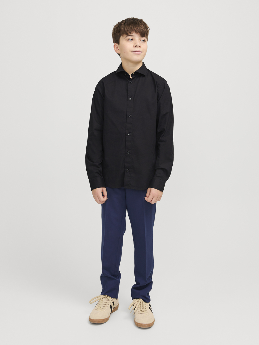 Hemd van het merk Jack & Jones Junior in het Zwart