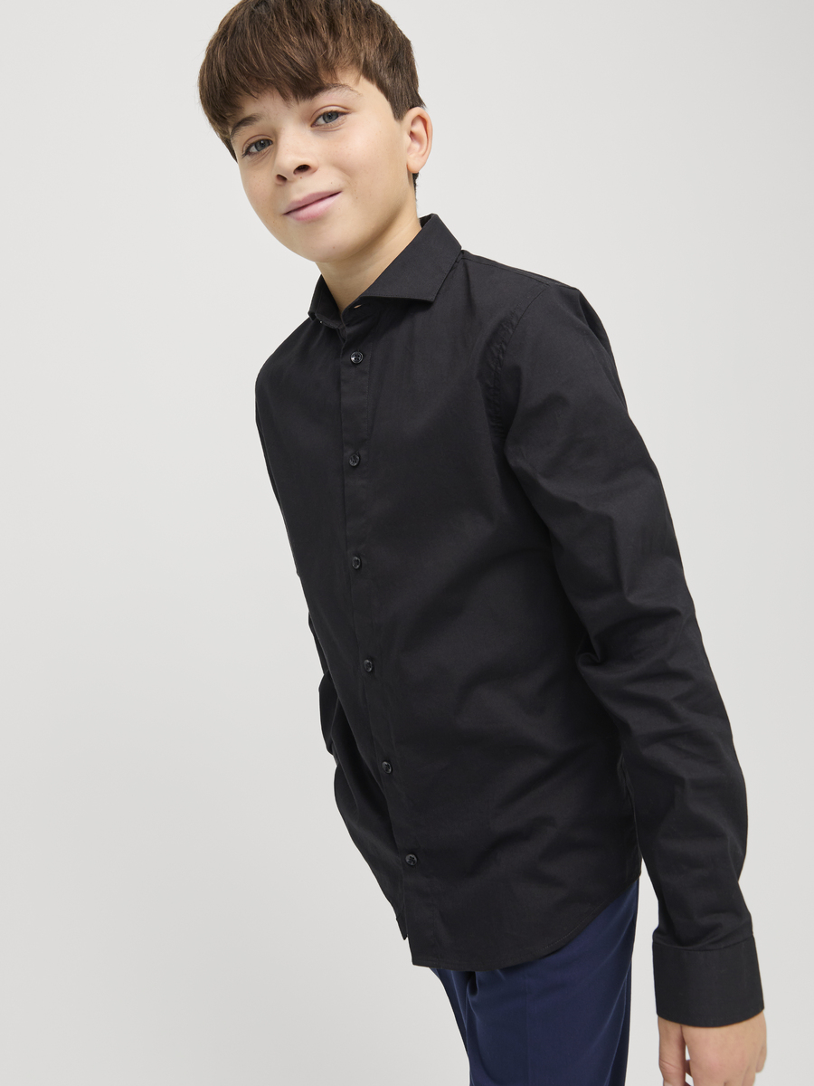 Hemd van het merk Jack & Jones Junior in het Zwart