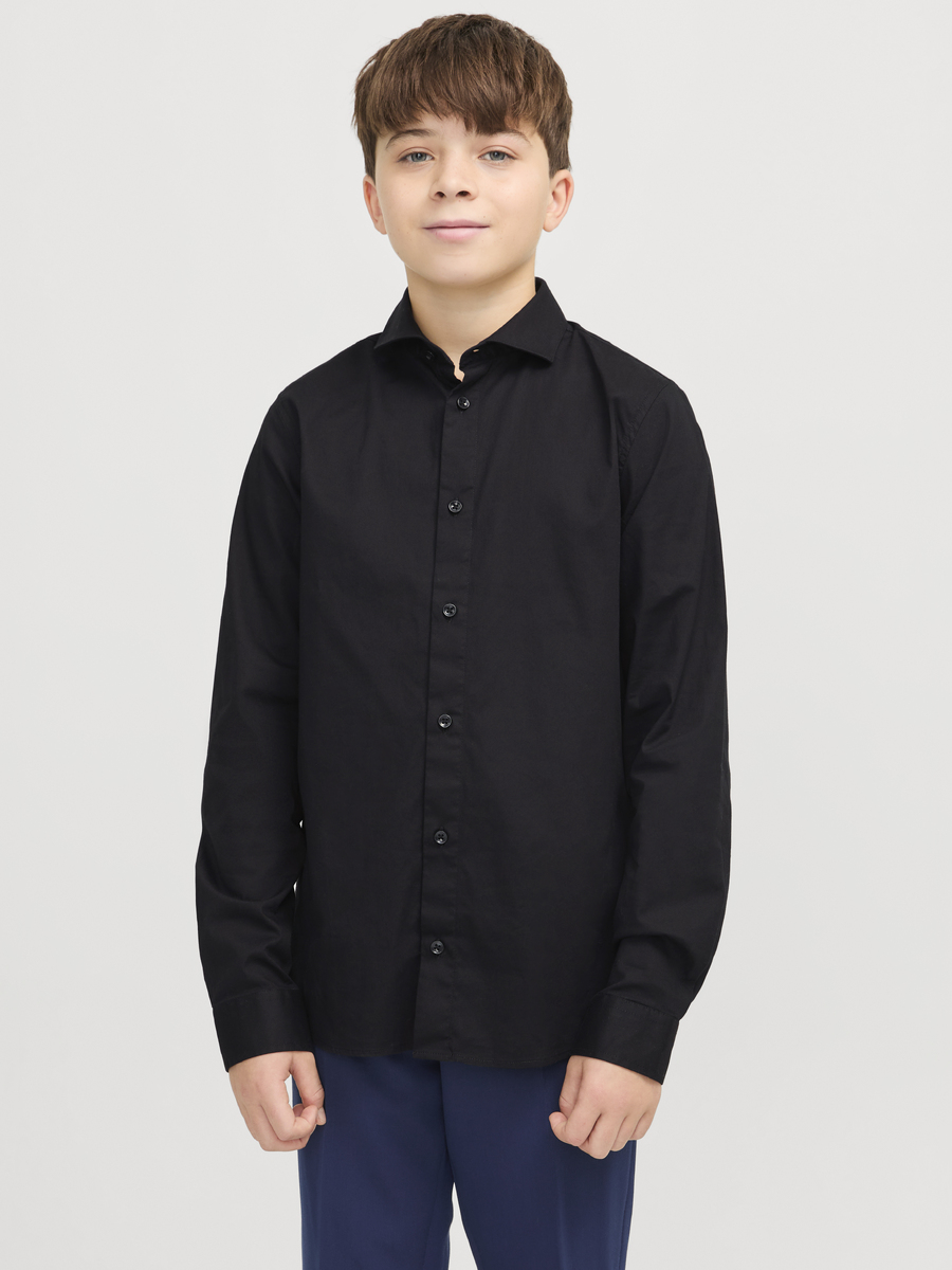 Hemd van het merk Jack & Jones Junior in het Zwart