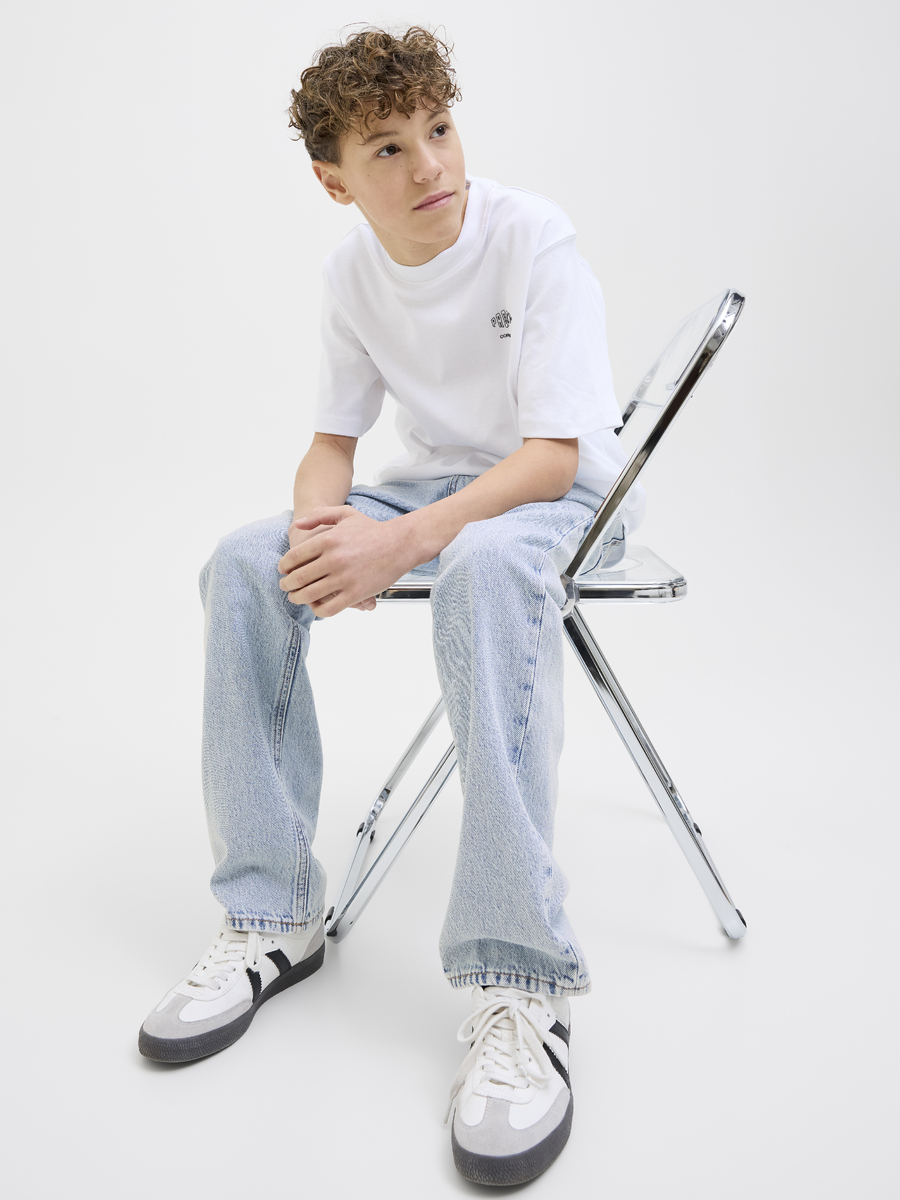 Broek van het merk Jack & Jones Junior in het Jeans