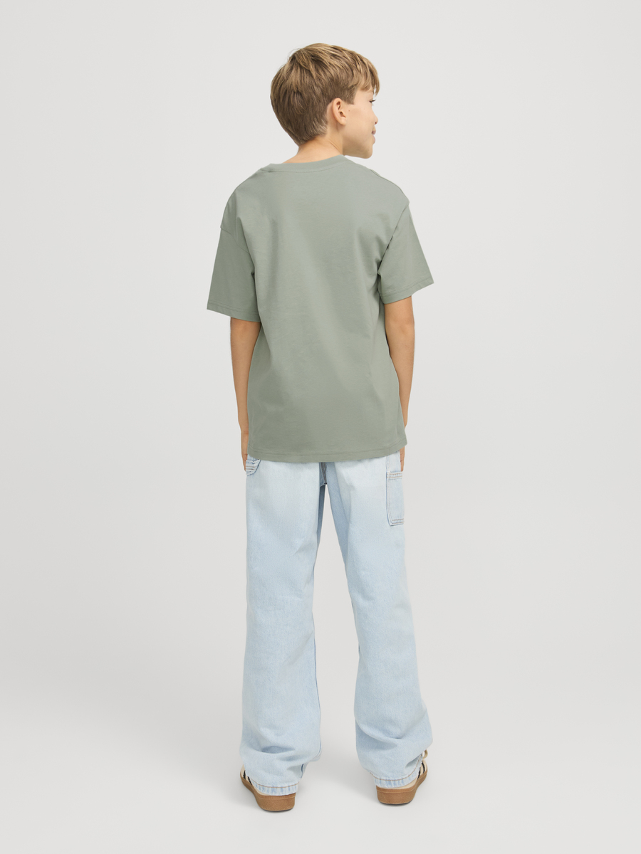 T-shirt van het merk Jack & Jones Junior in het Groen