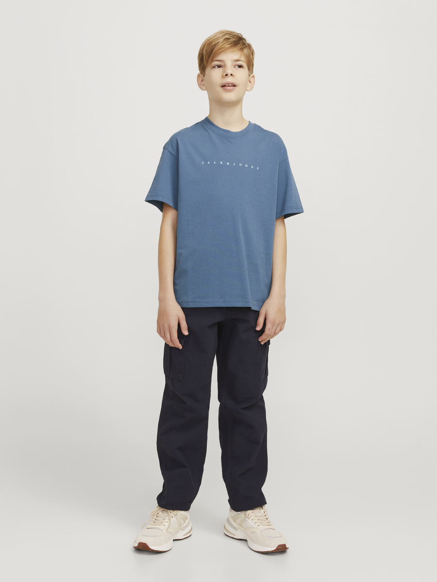 T-shirt van het merk Jack & Jones Junior in het Blauw