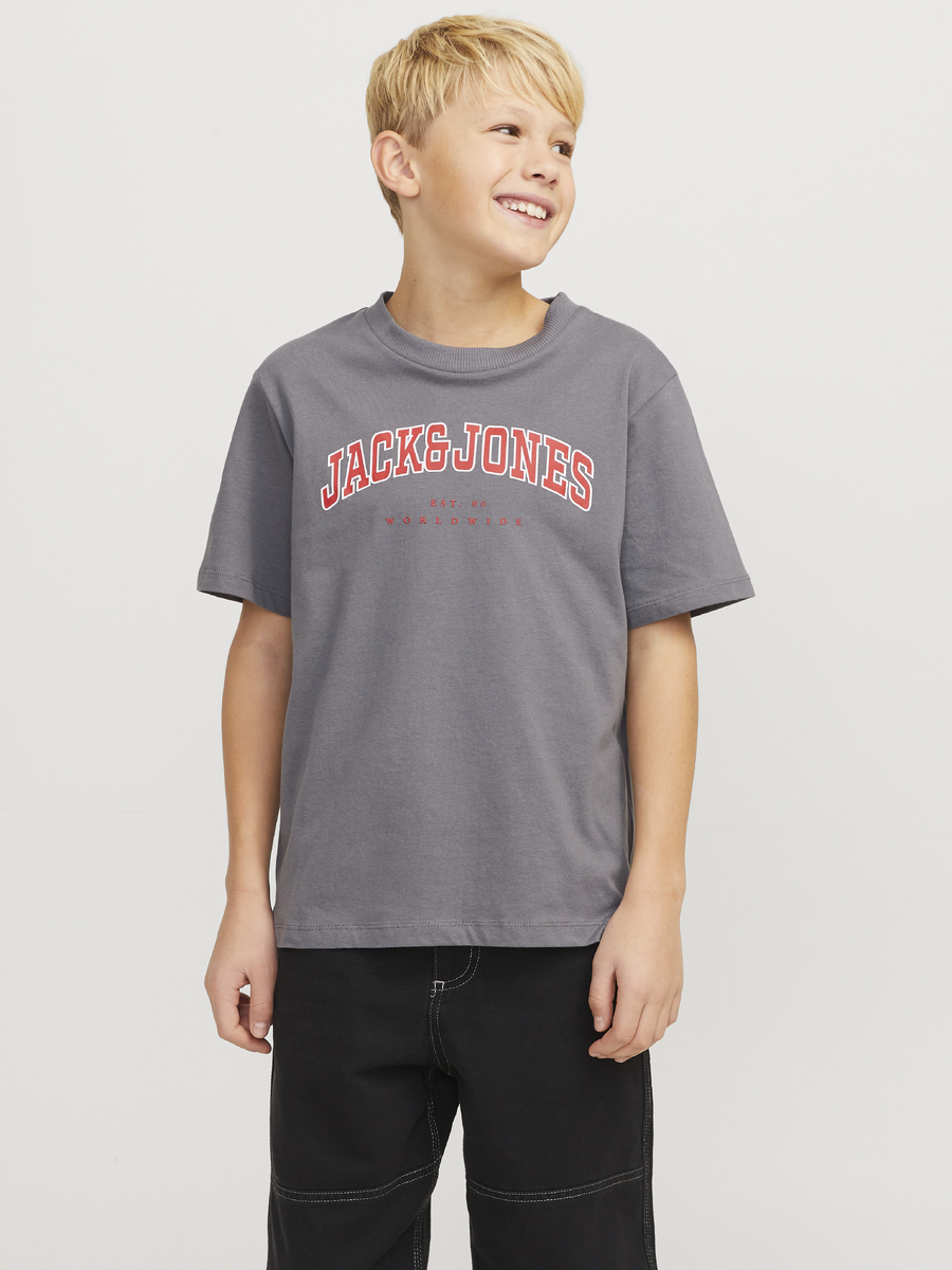 T-shirt van het merk Jack & Jones Junior in het Grijs