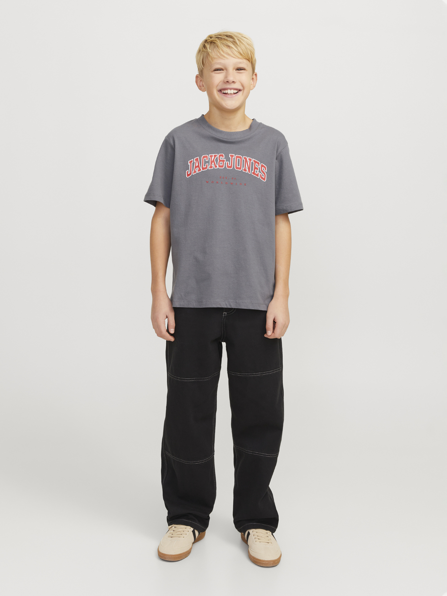 T-shirt van het merk Jack & Jones Junior in het Grijs