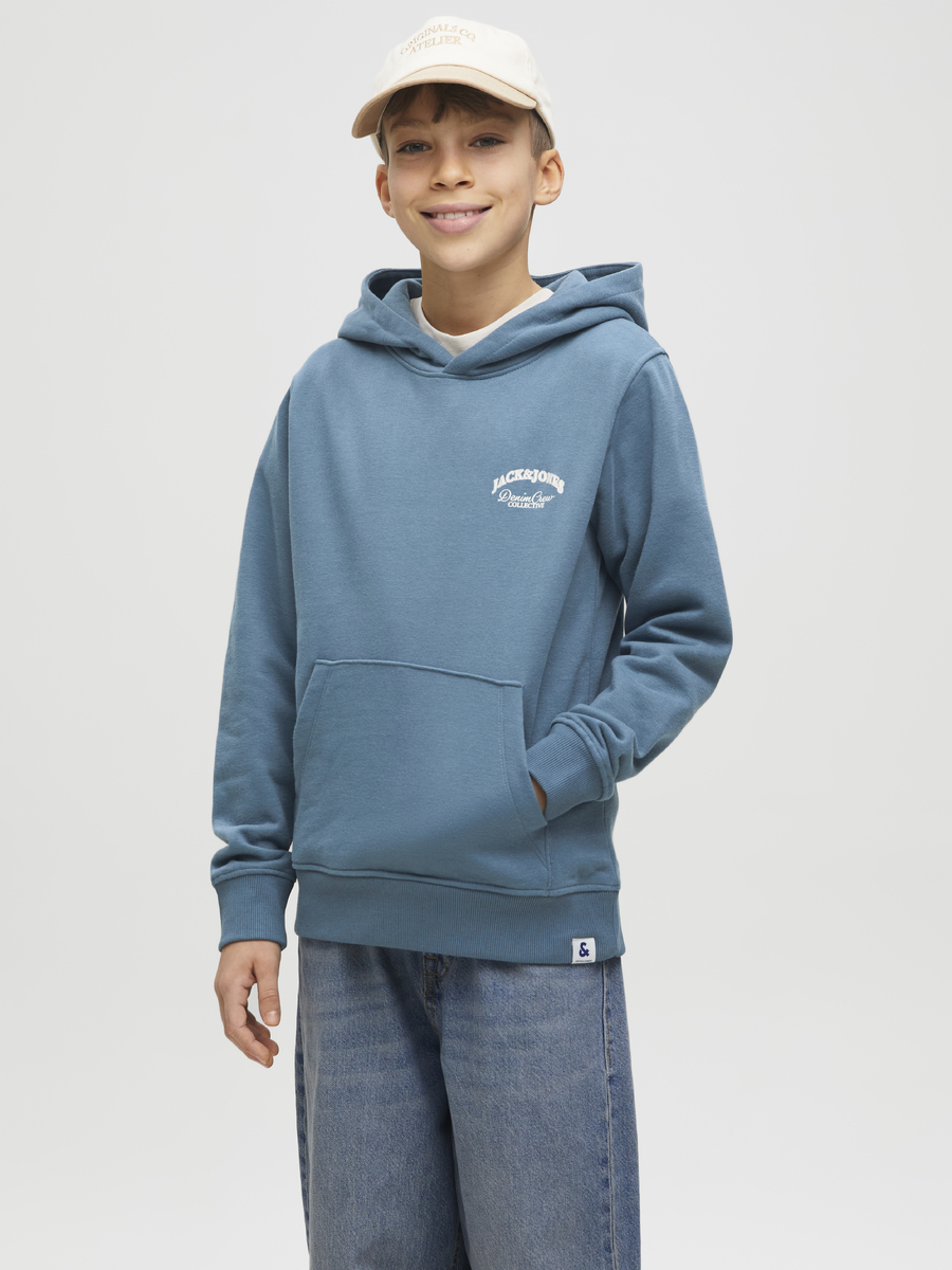Sweater van het merk Jack & Jones Junior in het Blauw