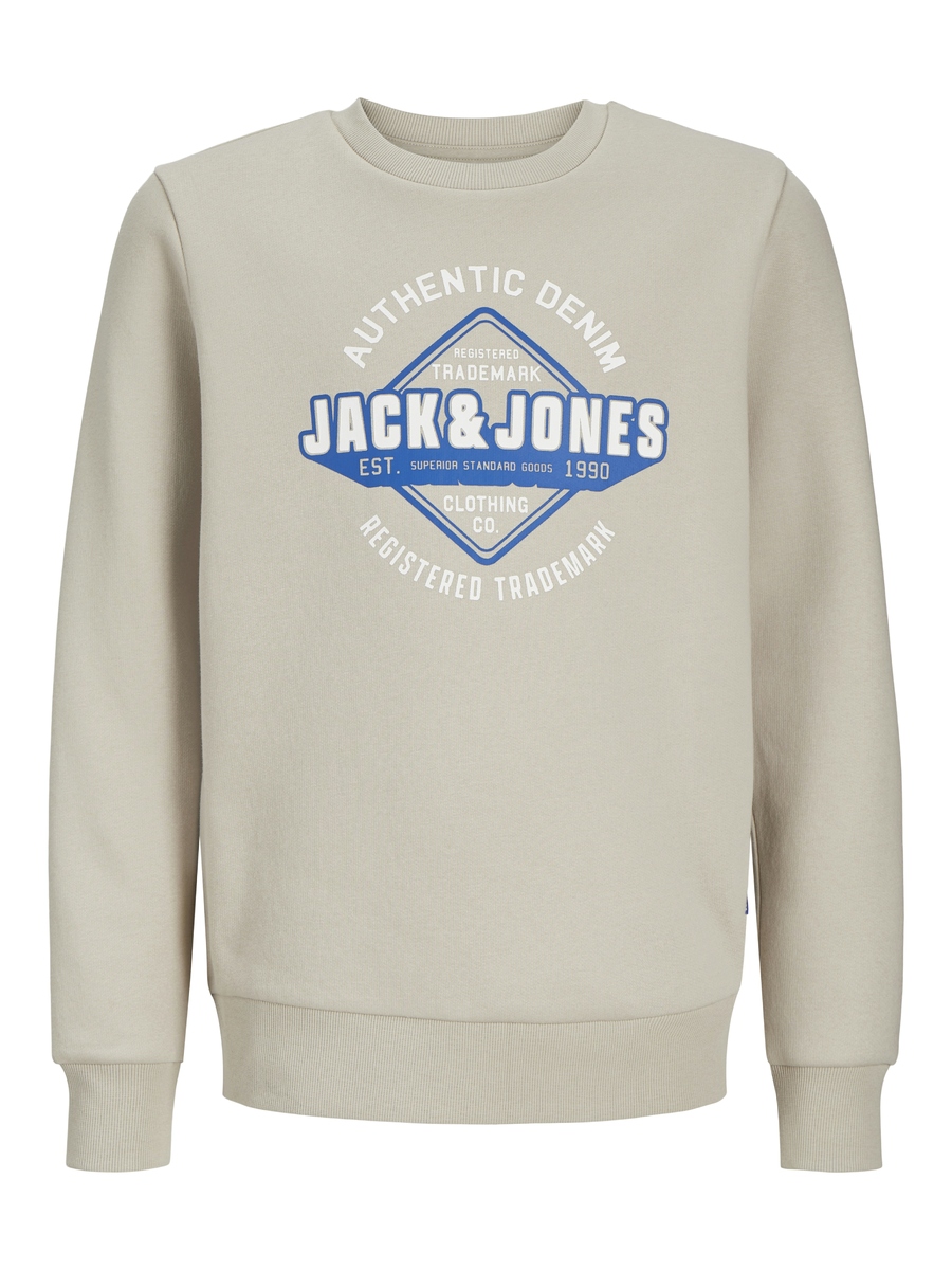 Sweater van het merk Jack & Jones Junior in het Ecru